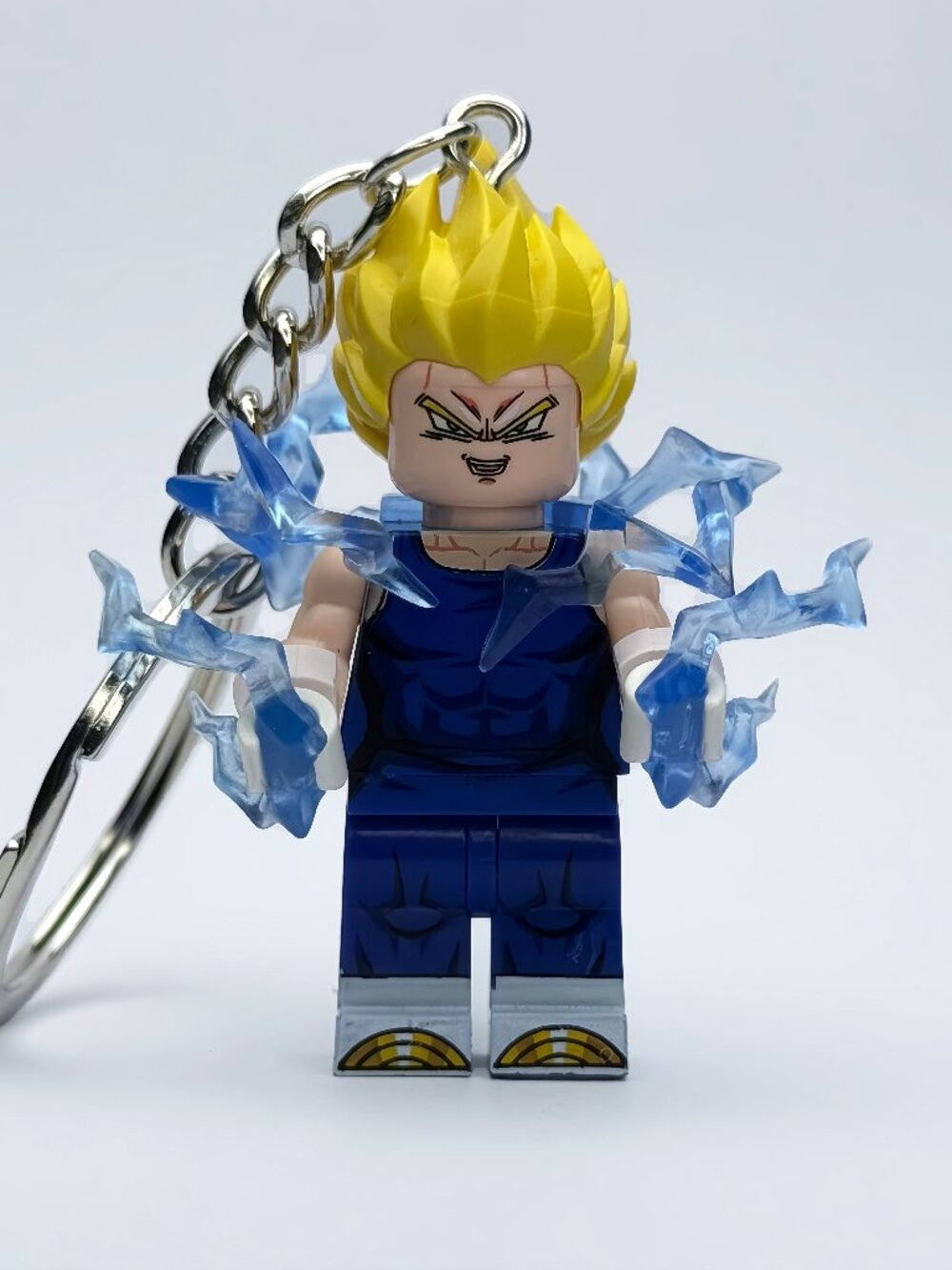 Dragon Ball Z Vegeta Custom Minifigure Keychain
